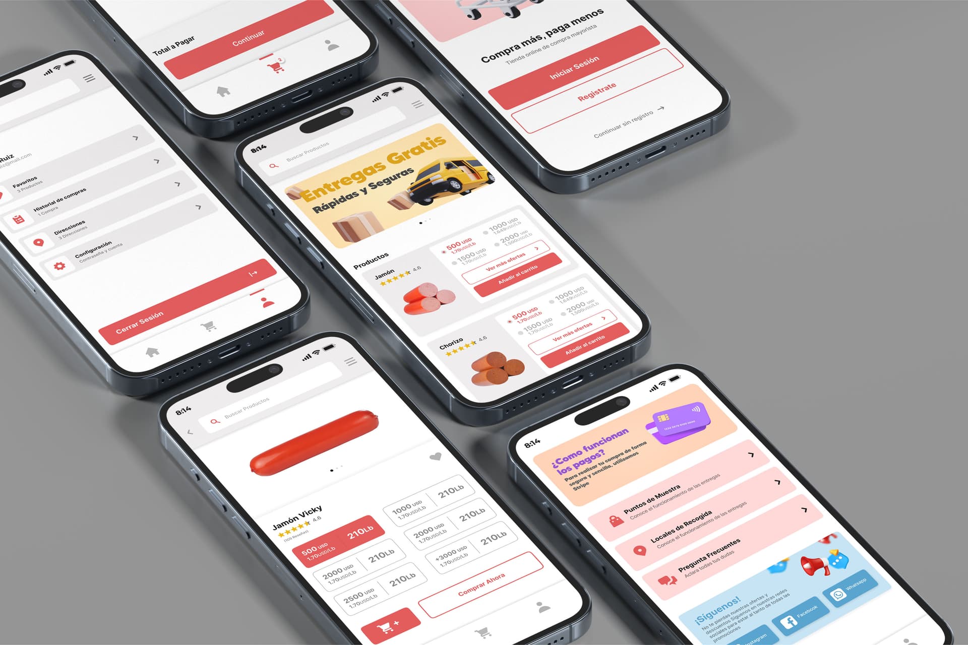 xcantidad mobile app